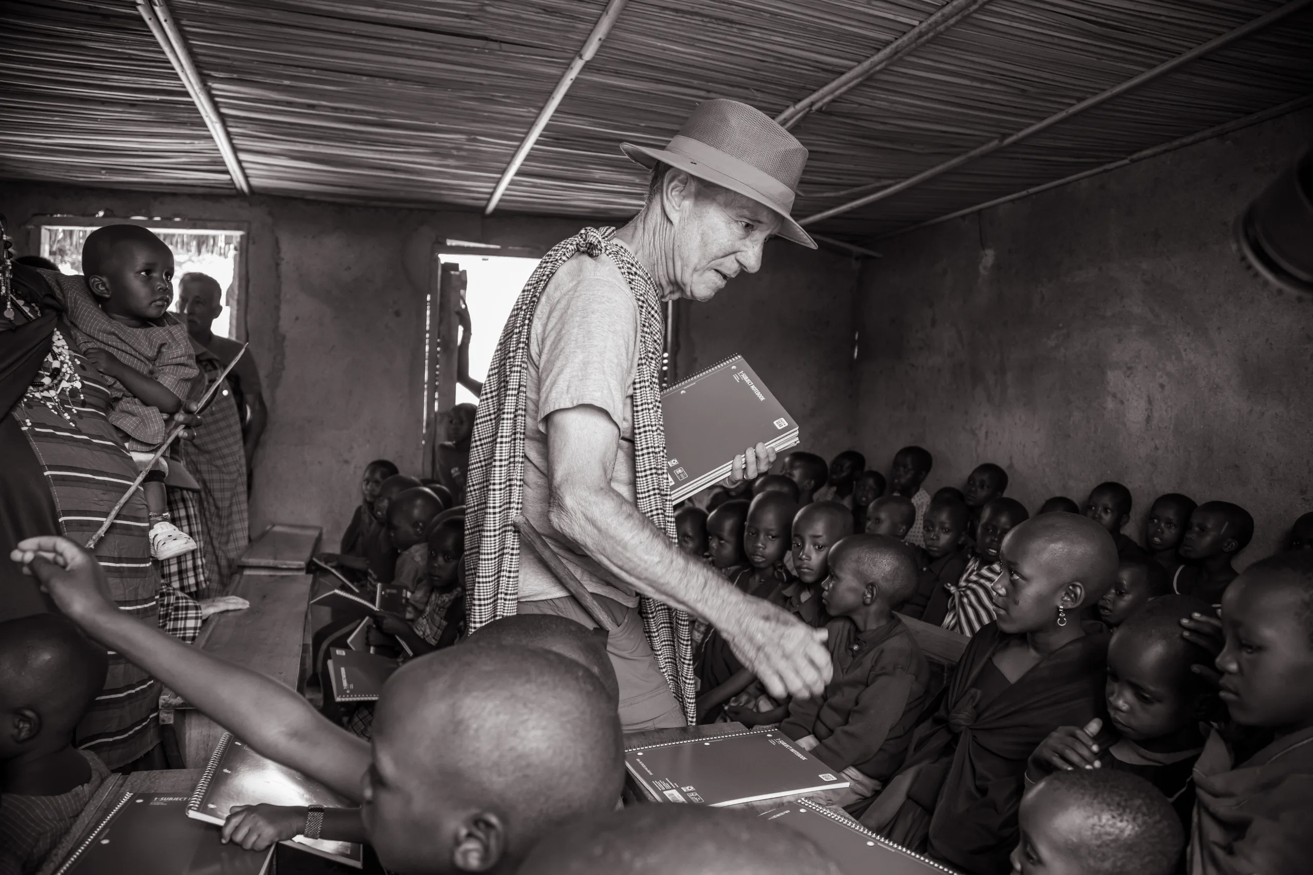 Community members and conservation support initiatives in Tanzania