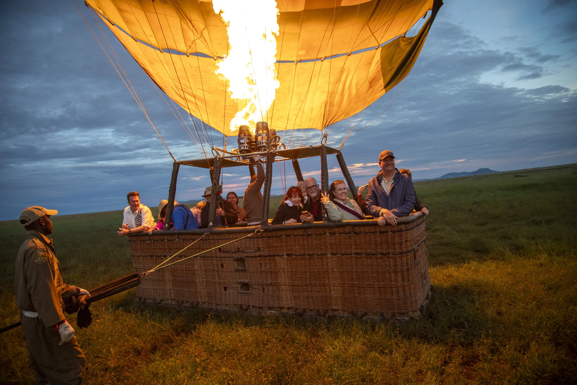 Hot Air Balloon Safari